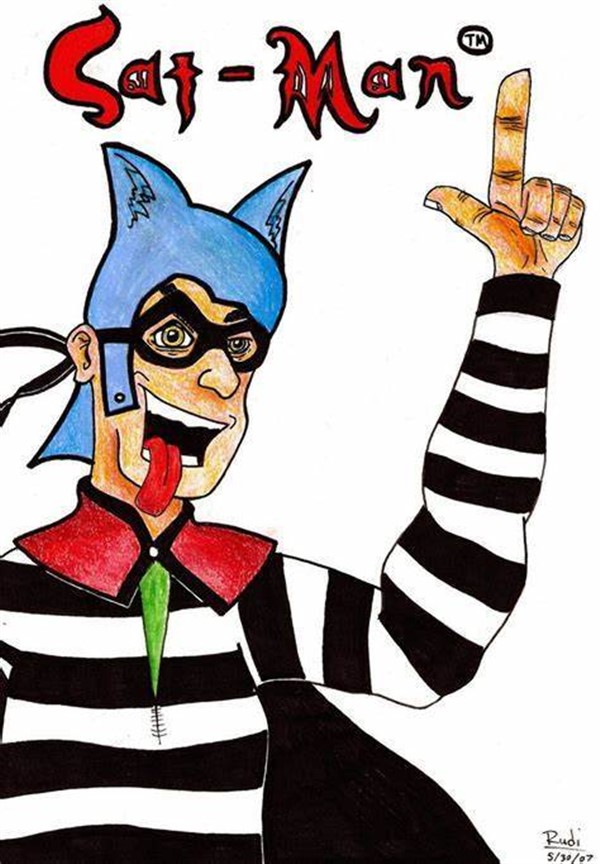 Cat-Man and Kid Sparrow: image