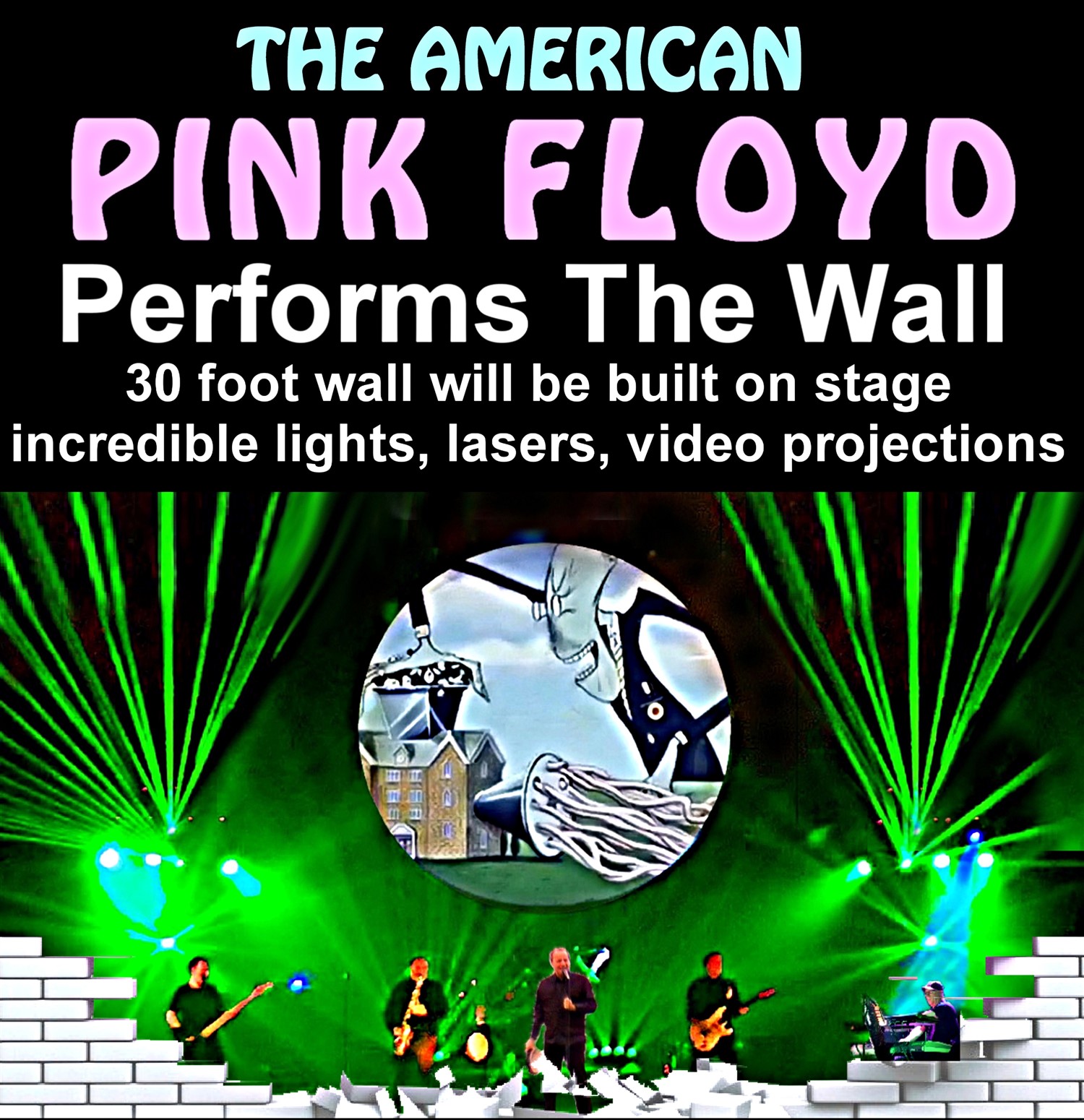 The American Pink Floyd  on sept. 07, 20:00@Yorktown Stage 2023 - Choisissez un siège,Achetez des billets et obtenez des informations surYorktown Stage 