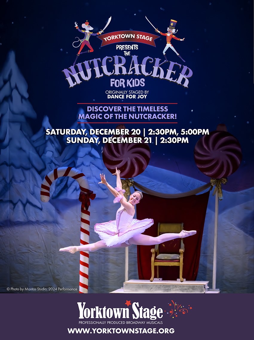 Get information, pick a seat & buy tickets toThe Nutcracker For Kids  on déc. 23, 00:00 @Yorktown Stage 2023 | Yorktown Stage
