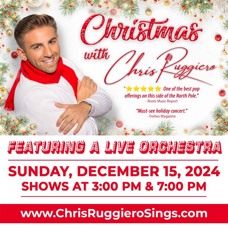 Get Information and buy tickets to Christmas With Chris Ruggiero  on Yorktown Stage