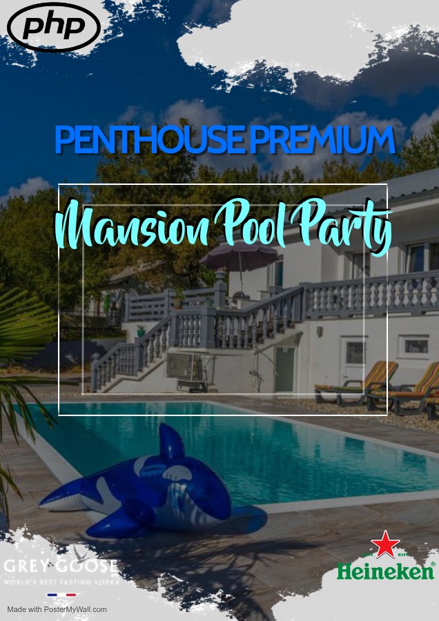 Penthouse Premium Pool Party