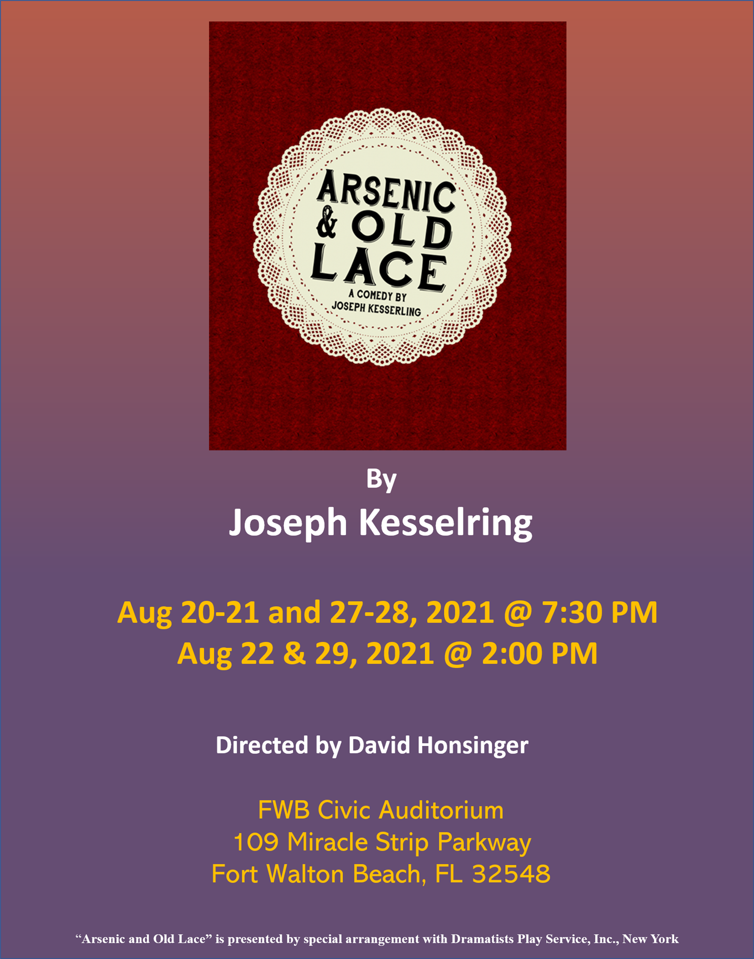 Arsenic and Old Lace image