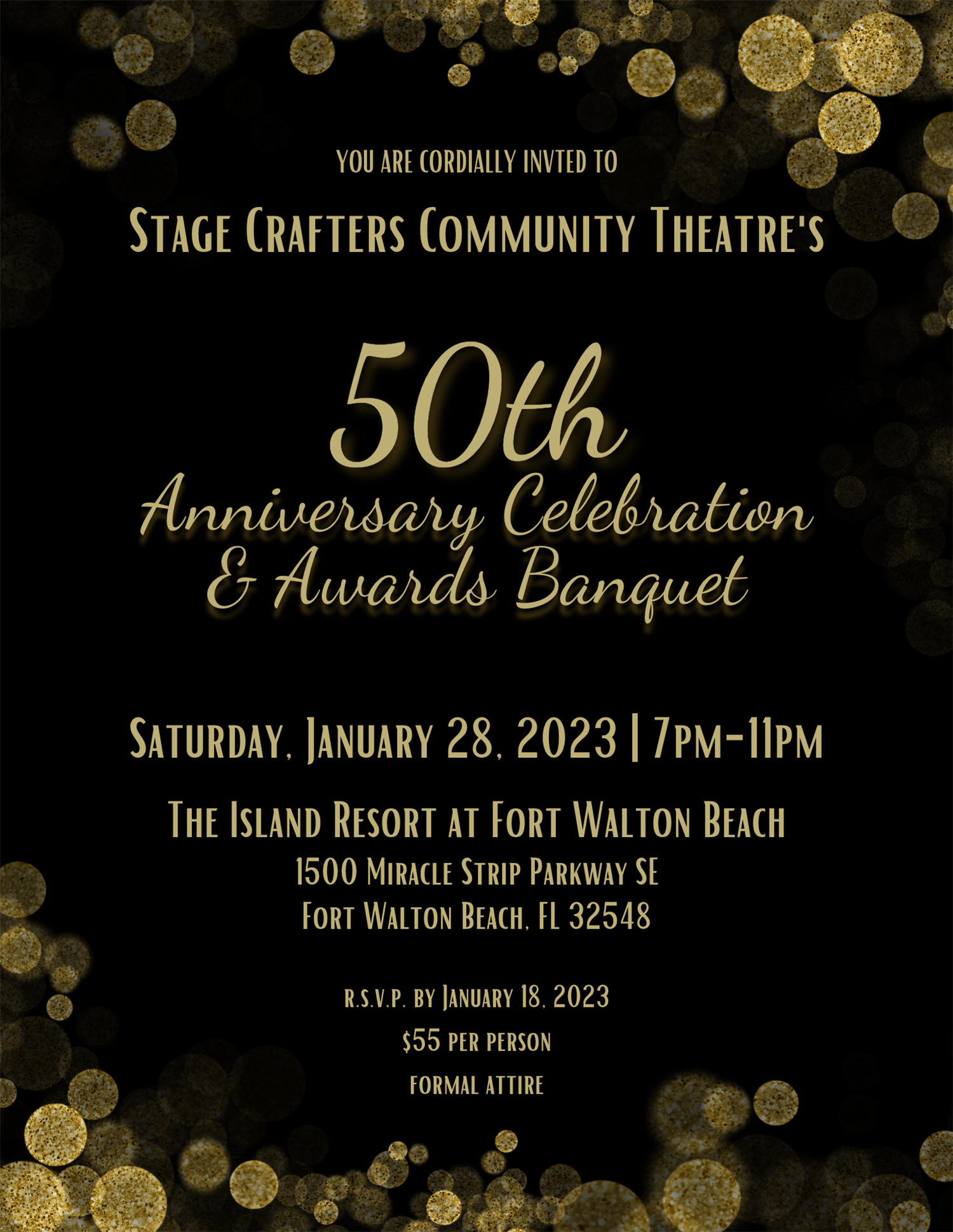 Stage Crafters Annual Awards Banquet 2023 image