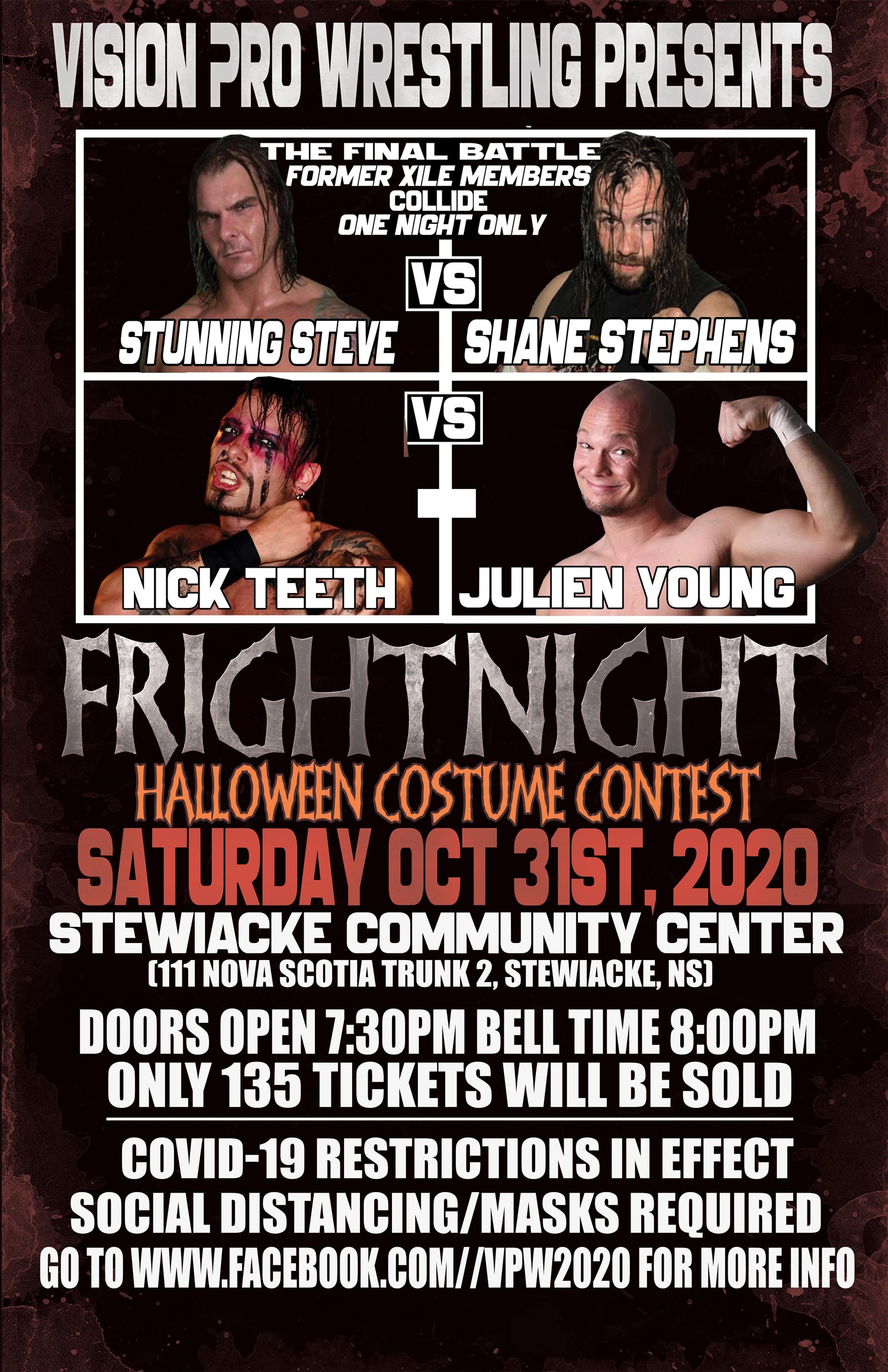 Vision Pro Wrestling Presents: FRIGHTNIGHT image