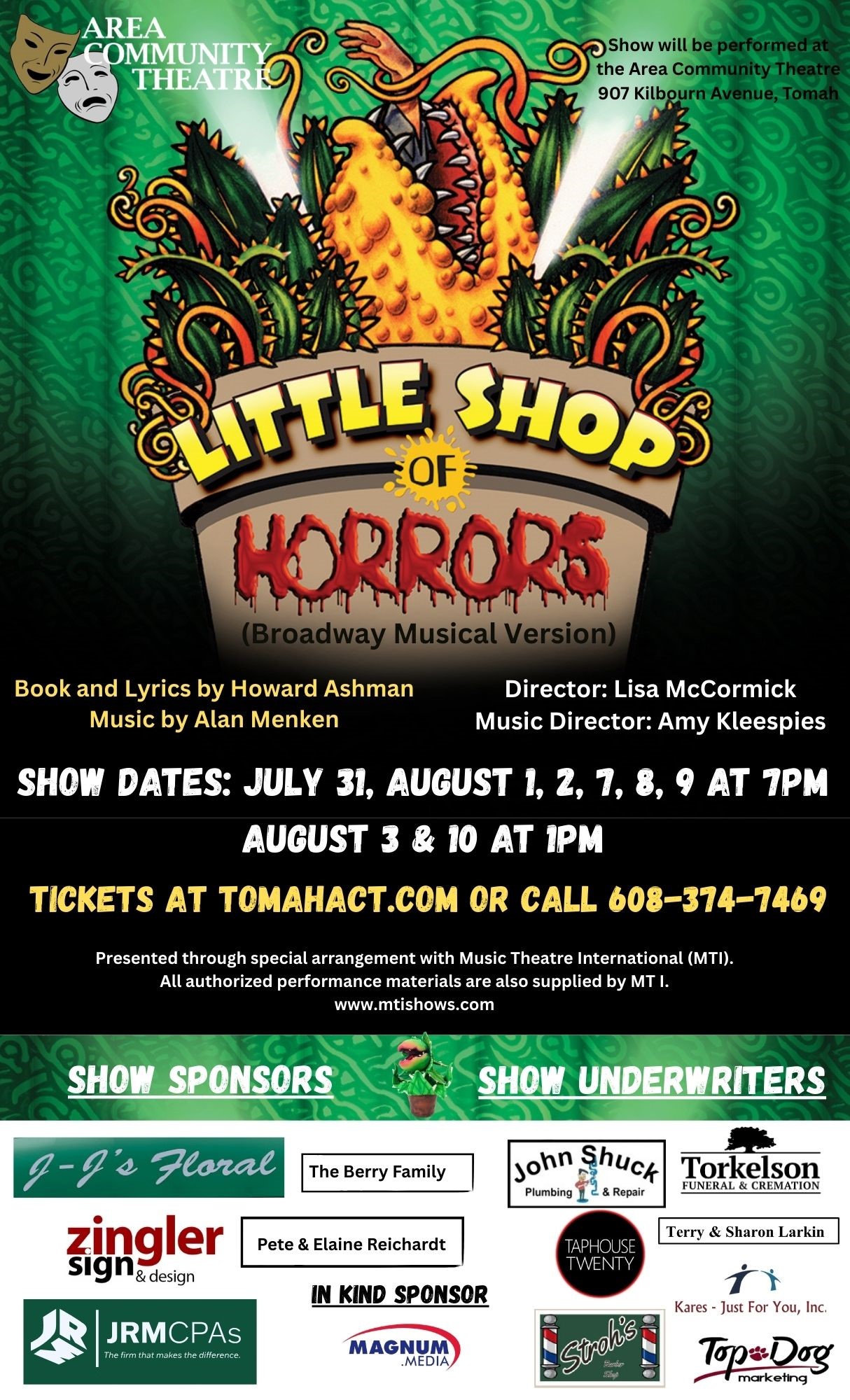 Get information, pick a seat & buy tickets to 