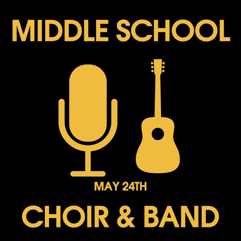 Get Information and buy tickets to Middle School Band & Choir Concert | Spring 2022  on Southern Regional