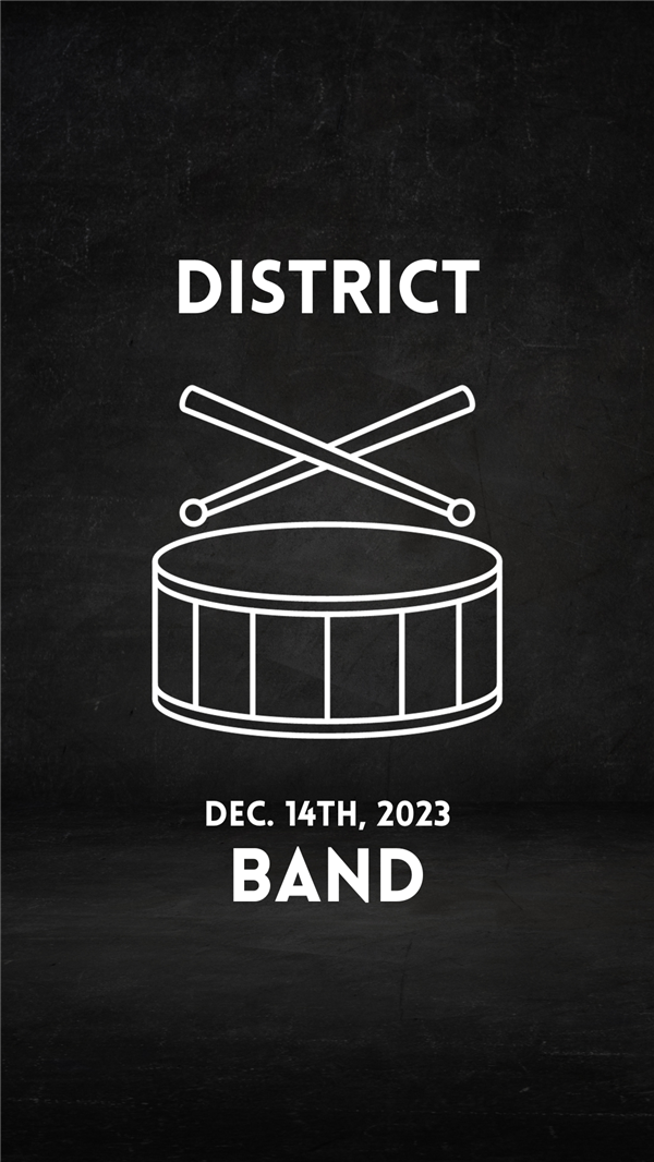 Get Information and buy tickets to District Band Concert  on Southern Regional