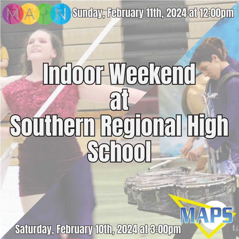 Get Information and buy tickets to Percussion/Guard 2-Day Ticket  on Southern Regional
