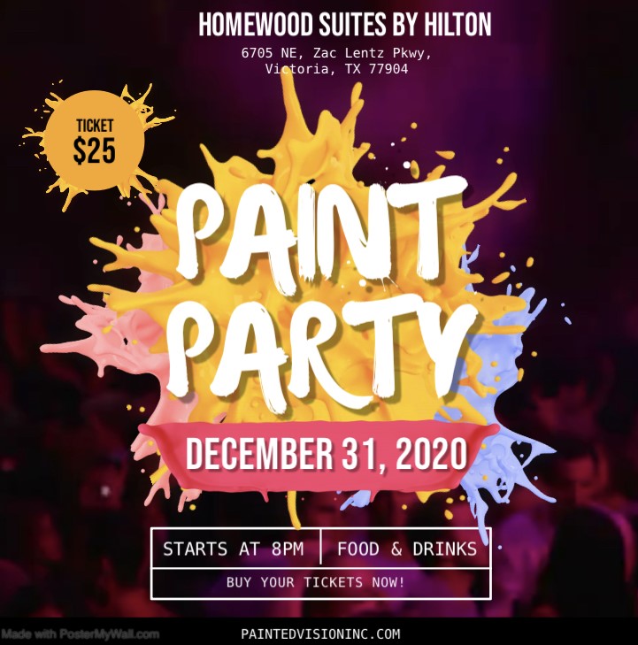 2021 New Year’s Paint Party image