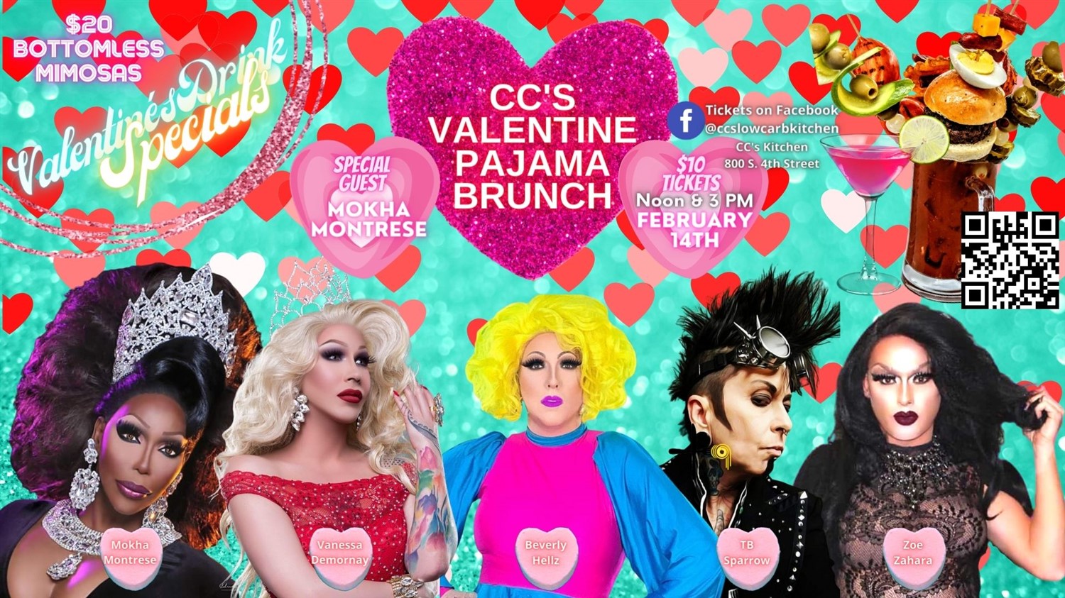 CC's Valentine's Pajama Drag Brunch image