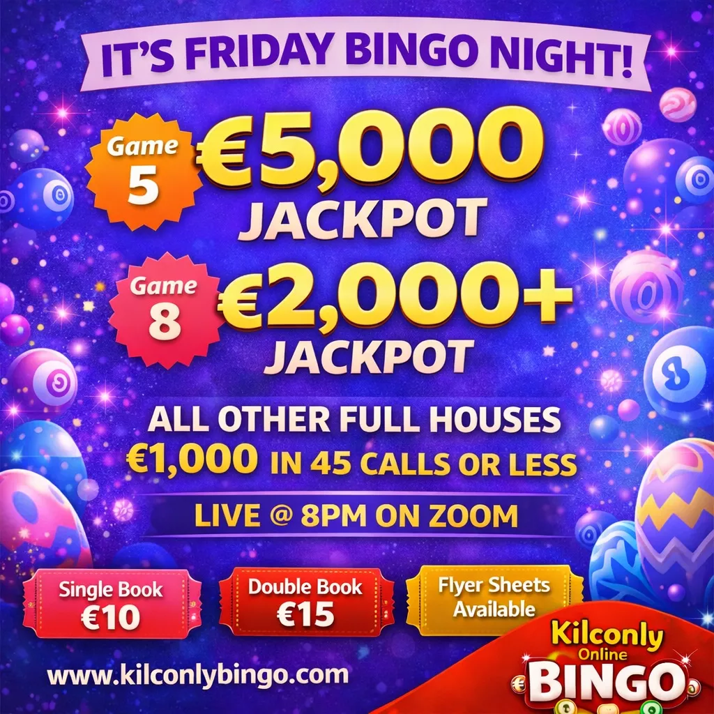 Friday 20th February Kilconly image