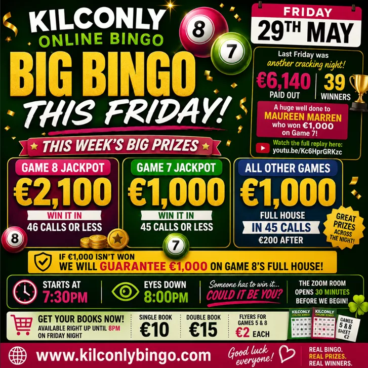 29th May Kilconly image