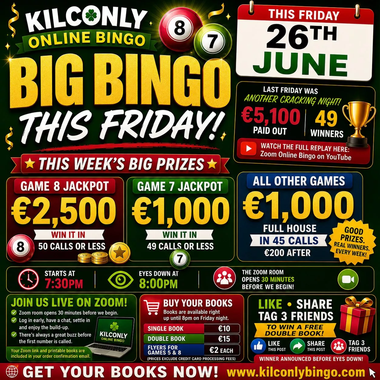 26th June Kilconly image