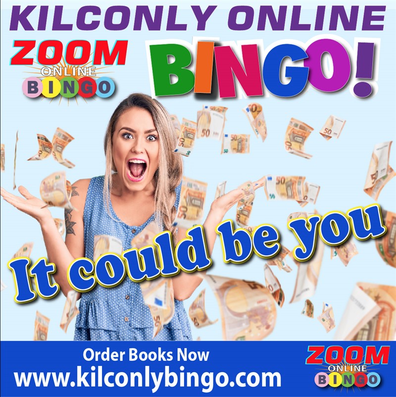 Get Information and buy tickets to Kilconly Online Bingo Friday 30th September  on kilconlybingo.com