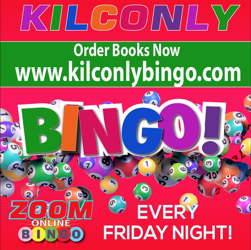 Get Information and buy tickets to Kilconly Friday 2nd June Zoom Bingo on kilconlybingo.com