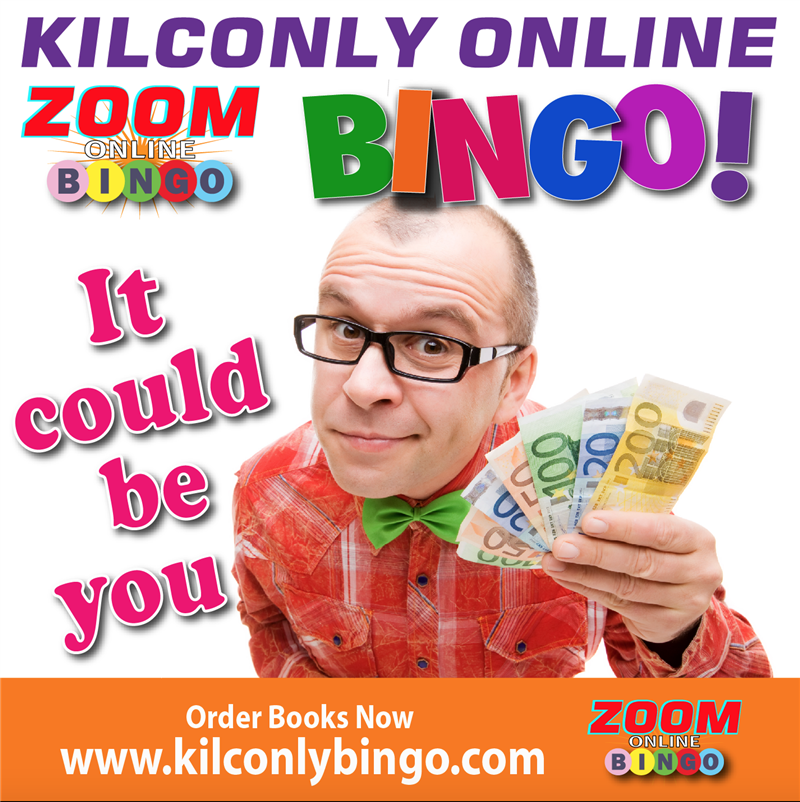 Get Information and buy tickets to Friday 1st December Kilconly Zoom Bingo on kilconlybingo.com