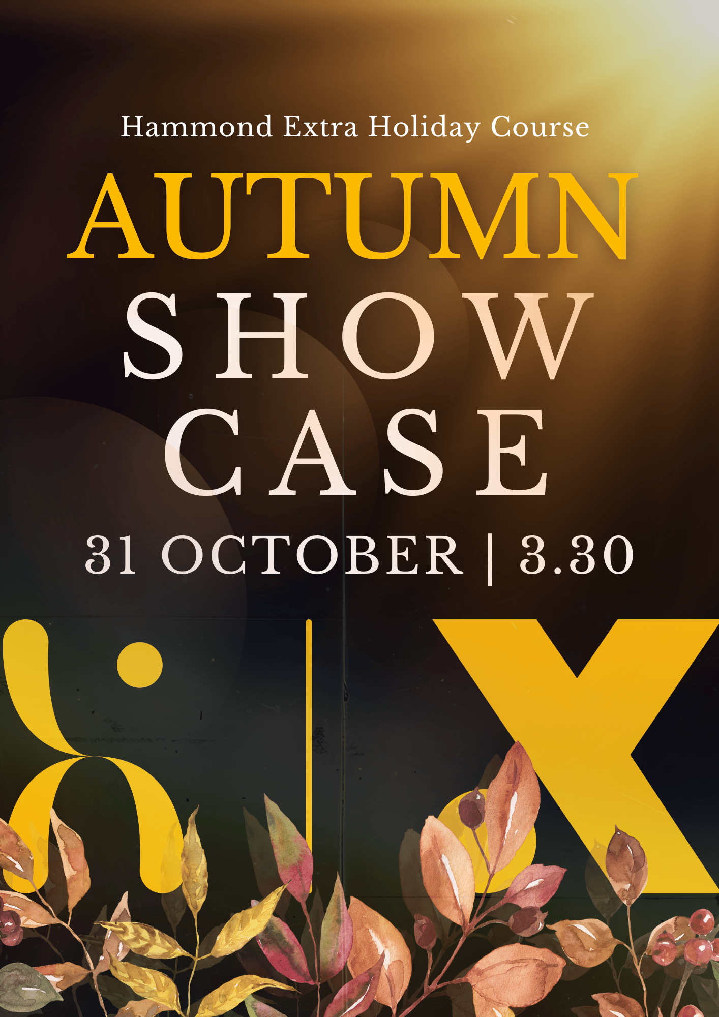 Hammond Extra - Autumn Showcase image
