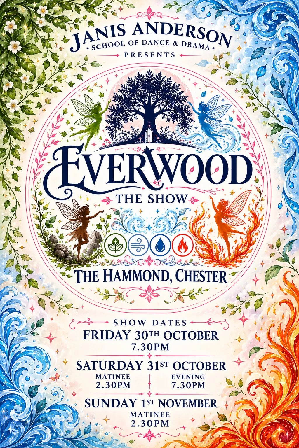 Get information, pick a seat & buy tickets toEverwood - Evening shows By JA Dance on Oct 31, 19:30 @The Hammond - Main Theatre - Extra Row | The Hammond