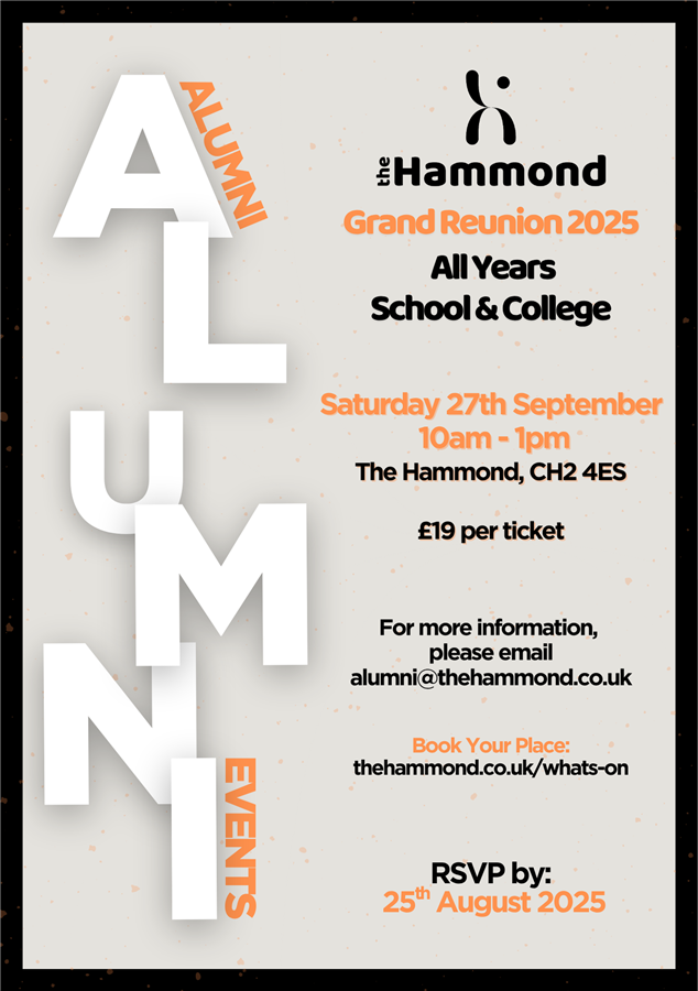 Get Information and buy tickets to Alumni Reunion  on The Hammond