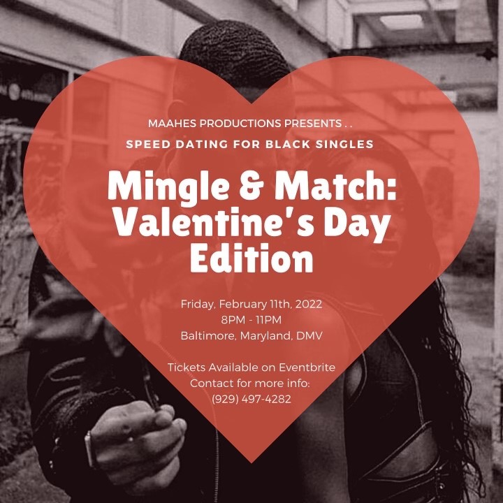 Mingle & Match - Valentine's Day Edition for Singles  on Feb 11, 20:00@S Broadway, Baltimore, MD - Buy tickets and Get information on www.fetefinders.com tickets.fetefinders.com