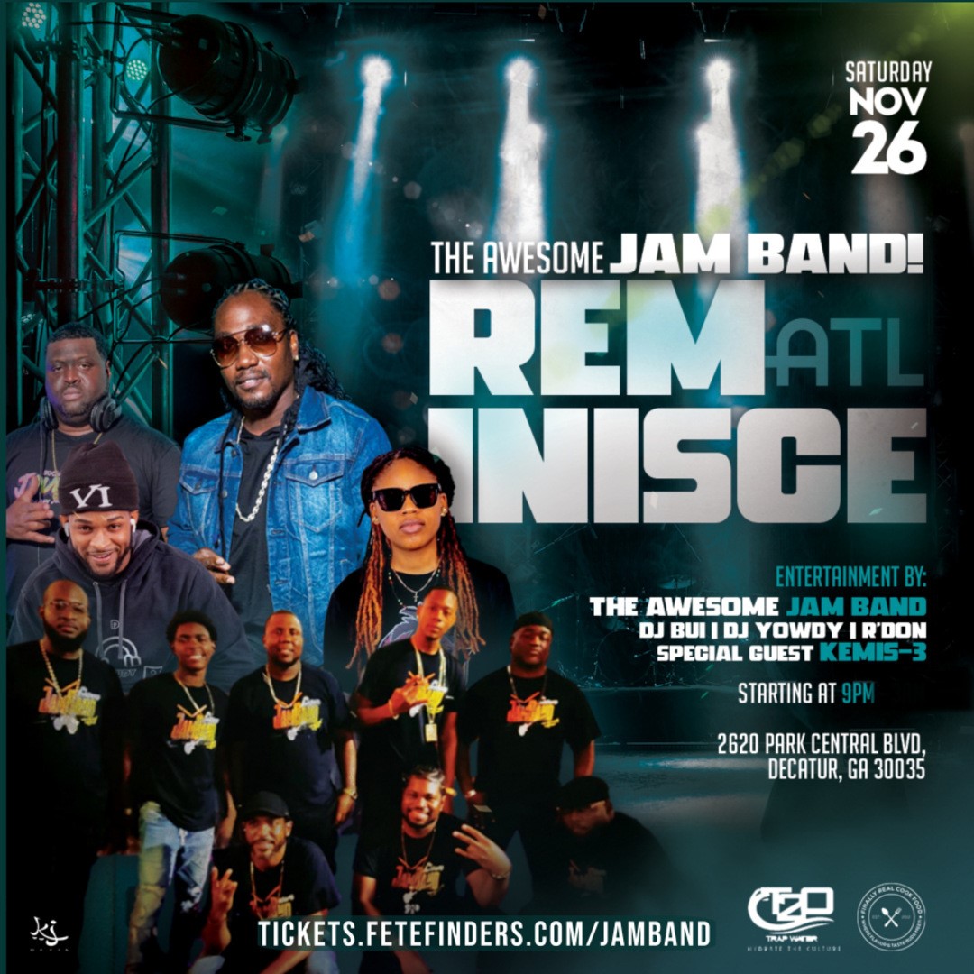 Reminisce ATL  on nov. 26, 21:00@Atlanta, GA TBD - Buy tickets and Get information on www.fetefinders.com tickets.fetefinders.com