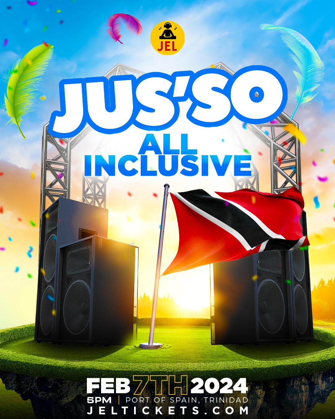 DJ JEL - Jus'So All Inclusive 2024 image