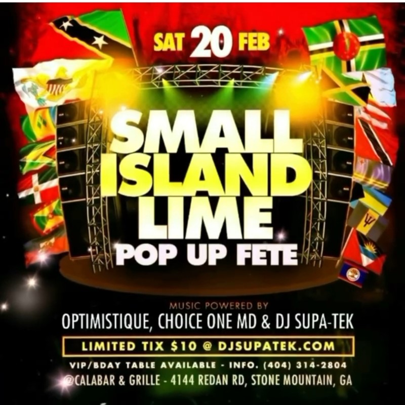Small Island Lime Pop Up Fete