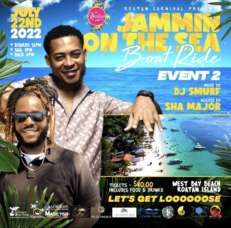 Get Information and buy tickets to Jammin On The Sea (Boat Ride)  on www.fetefinders.com