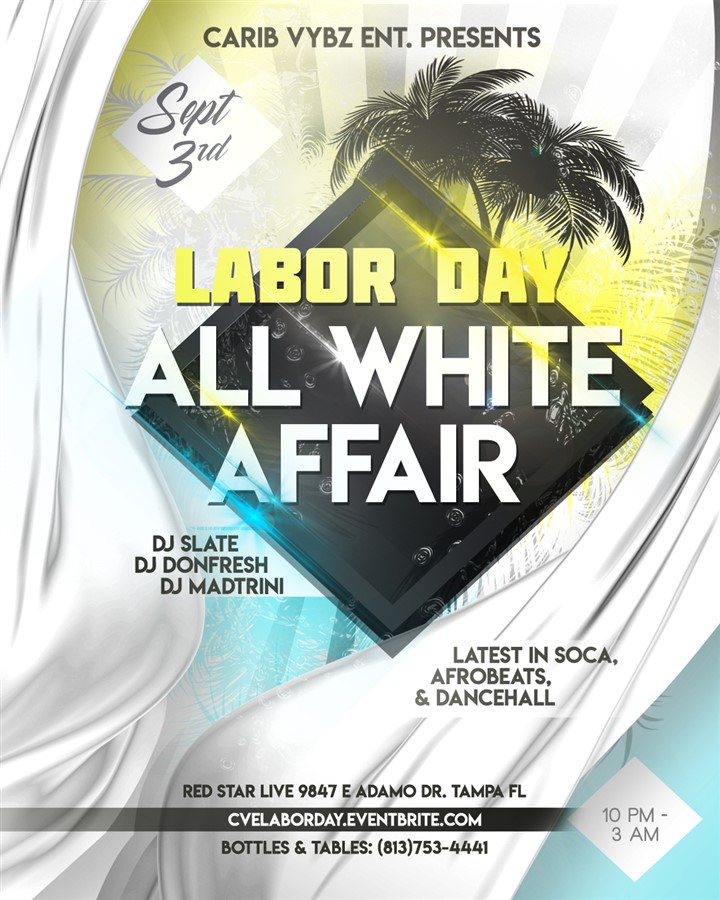 Get Information and buy tickets to Labor Day All White Affair  on www.fetefinders.com