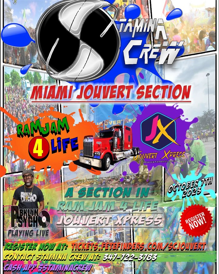 STAMINA CREW X JOUVERT XPRESS