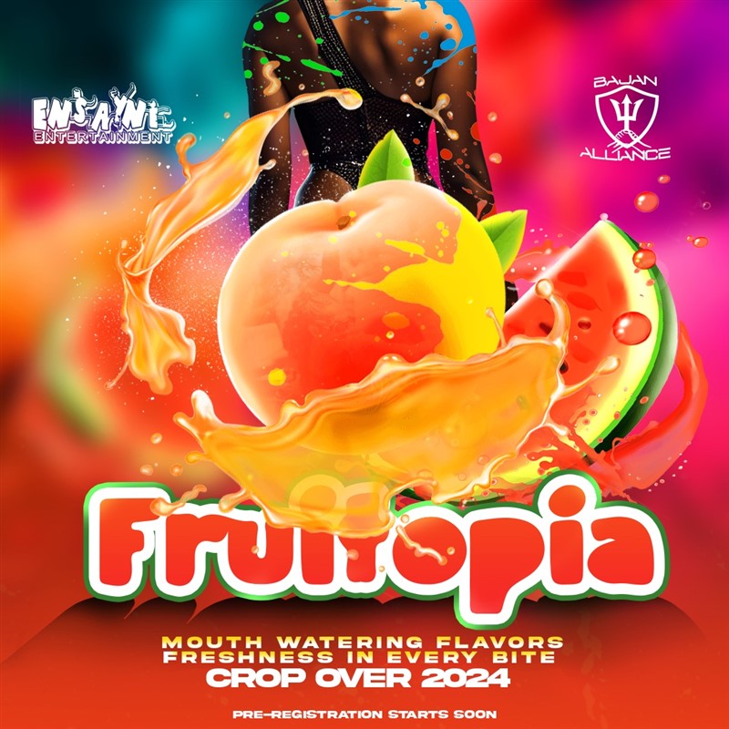 Get Information and buy tickets to BajanAlliance & Ensayne Ent FDM Band Themed Fruitopia on www.fetefinders.com