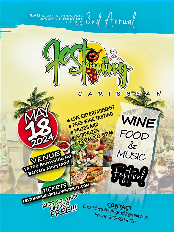 Get Information and buy tickets to FEST OF SPRING Caribbean Wine Food & Music Festival on S.M.A.G.S