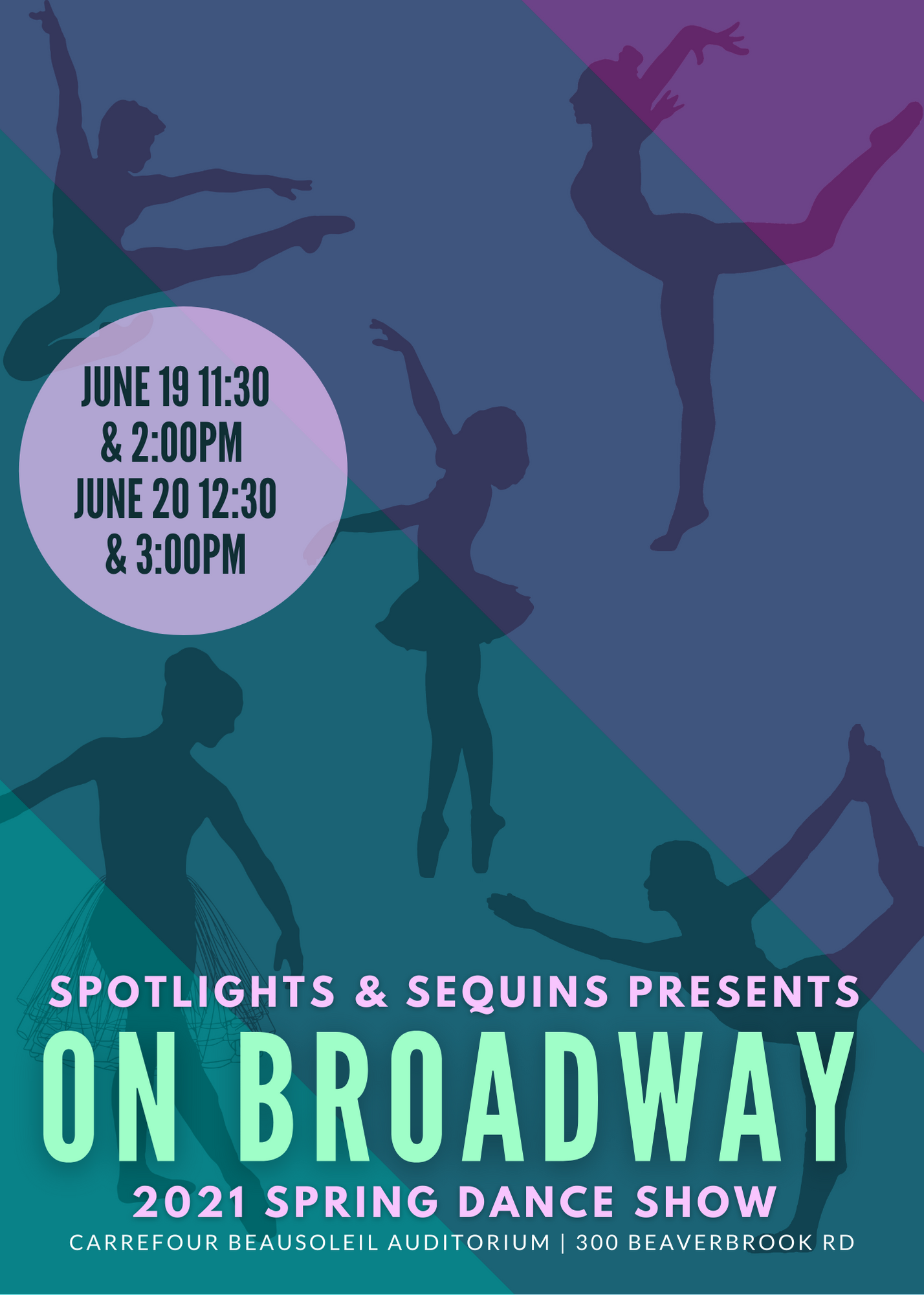 Spotlights & Sequins Spring Show! image