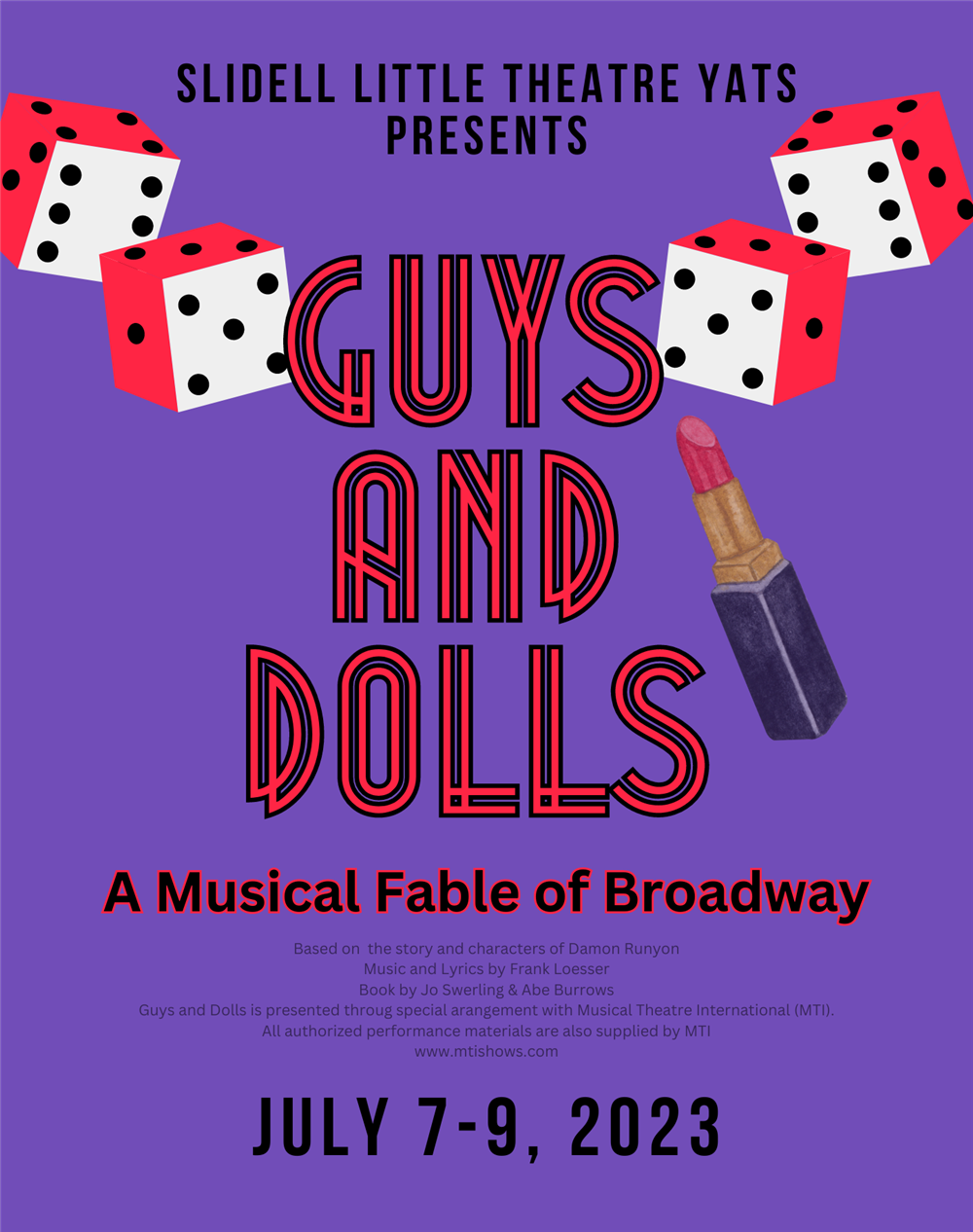 YATS Seniors: Guys and Dolls image