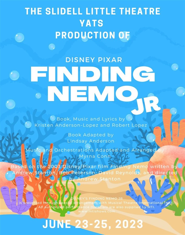 YATS Juniors: Disney's Finding Nemo Jr.