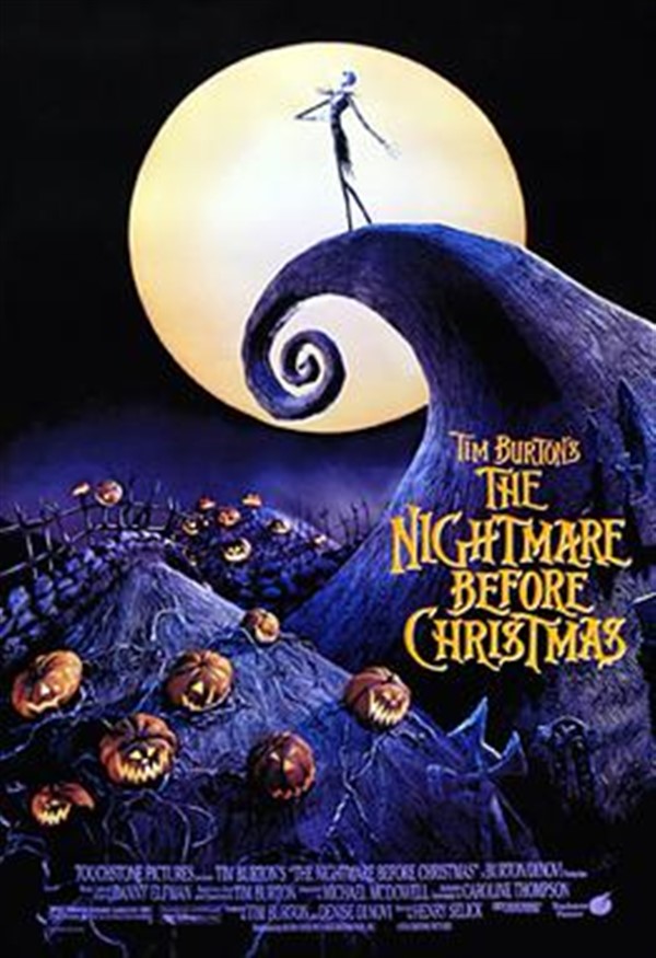 Get Information and buy tickets to The Nightmare Before Christmas Movie Screening Open to all ages (Family Friendly) on Slidell Little Theatre