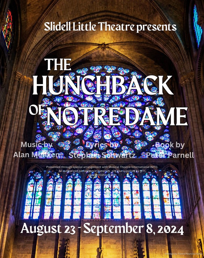 Get Information and buy tickets to The Hunchback of Notre Dame  on Slidell Little Theatre