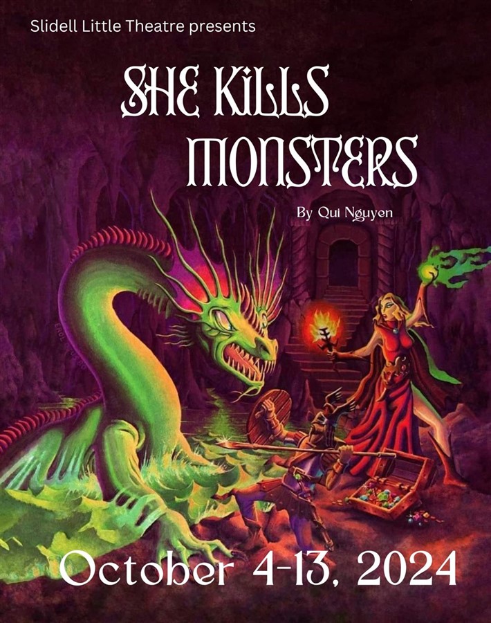 Get Information and buy tickets to She Kills Monsters  on Slidell Little Theatre