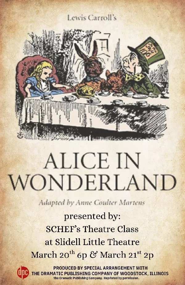 SCHEF's Theatre Class Presents: Alice in Wonderland