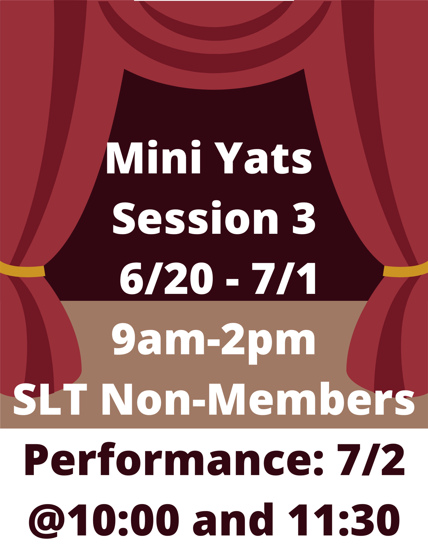 Mini YATS Session 3 Non-Members