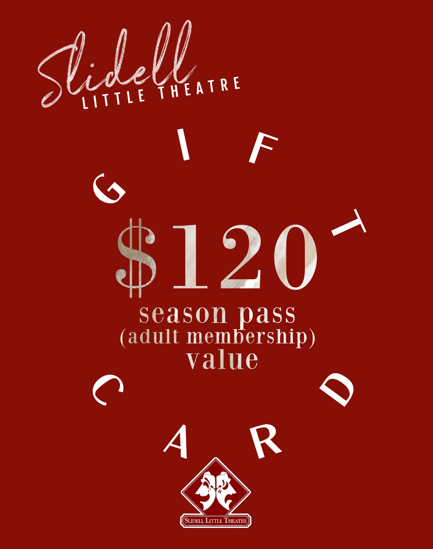 Gift card for Adult Membership (Season Pass)