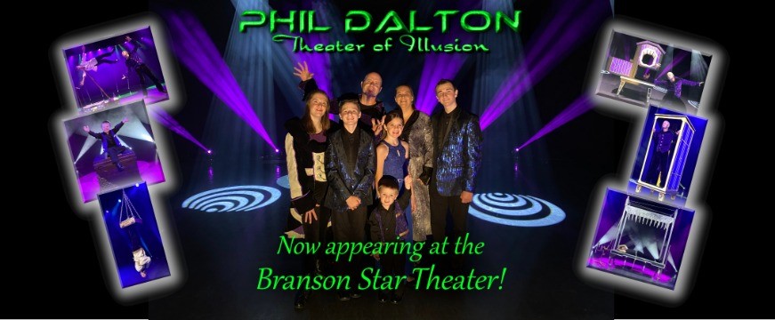 Phil Dalton Theater of Illusion on Dec 19, 00:00@Nasvhille Roadhouse Theater at the Branson Star - Pick a seat, Buy tickets and Get information on nashvilleroadhouse.com bransonstartheater