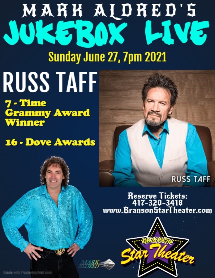 Russ Taft with Mark Aldred's Jukebox Live image