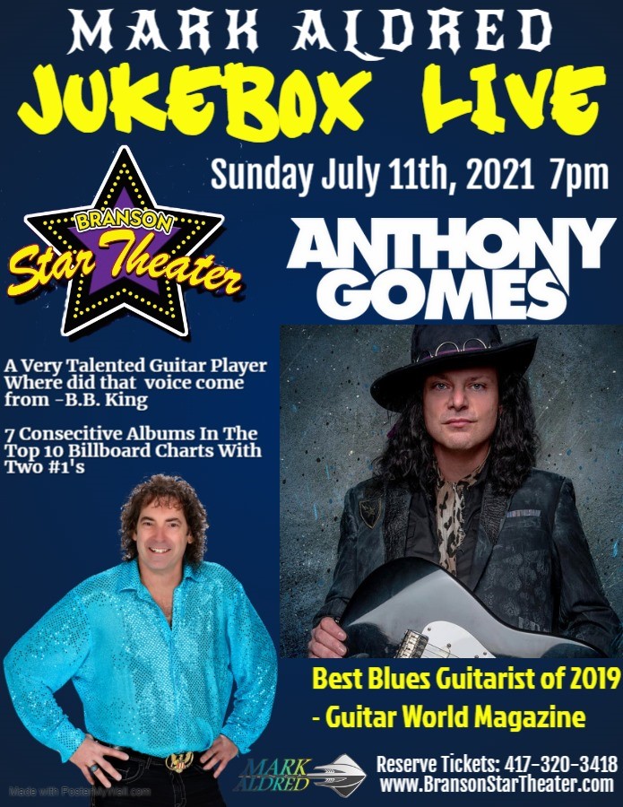 Anthony Gomes Mark Aldred's Jukebox Live image