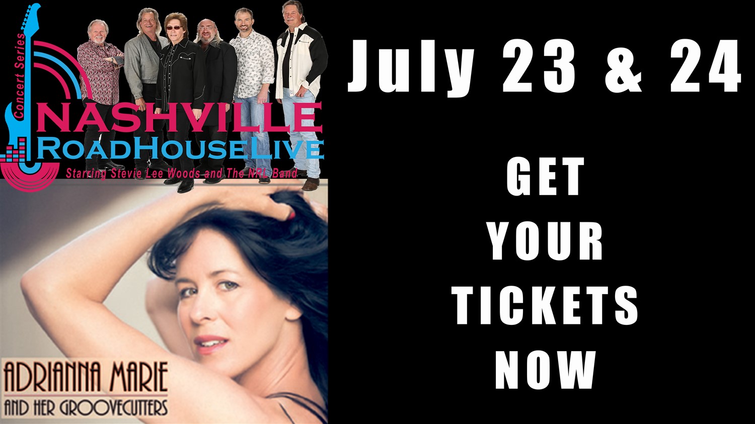 Andrianna Marie and Her Groove Cutters with Nashville Roadhouse Live image