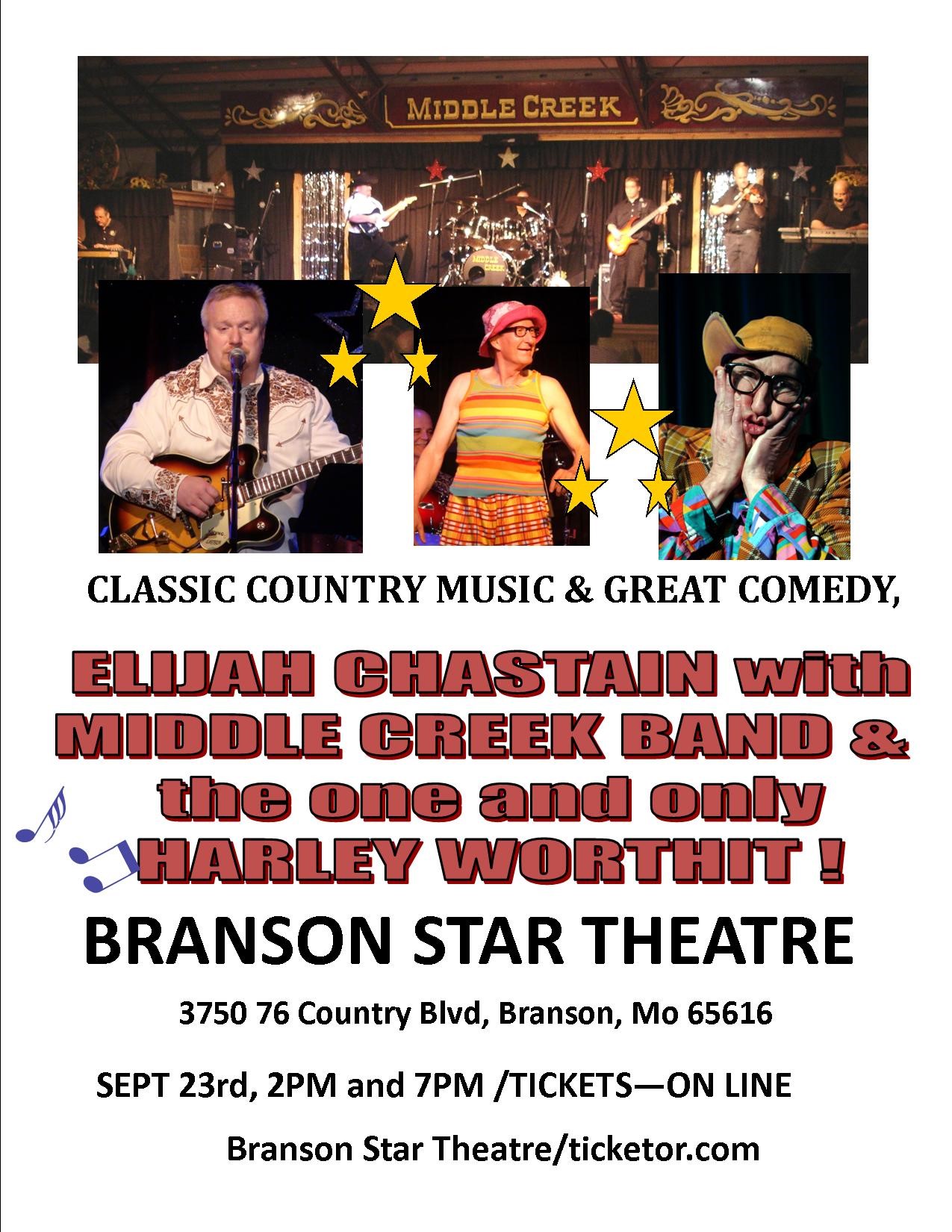 The Middle Creek Band with Harley Worthit image