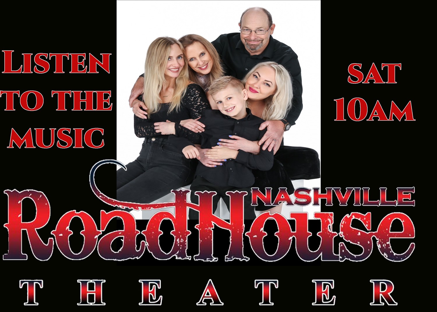 Listen To The Music  on Dec 19, 00:00@Nasvhille Roadhouse Theater at the Branson Star - Pick a seat, Buy tickets and Get information on nashvilleroadhouse.com bransonstartheater