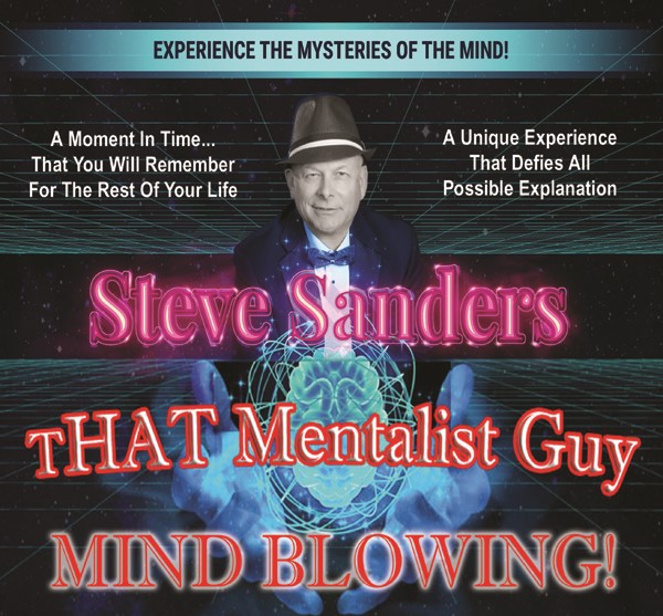 Get Information and buy tickets to tHat Mentalist Guy Starring Steve Sanders on www.santaswinterwonderland219.com