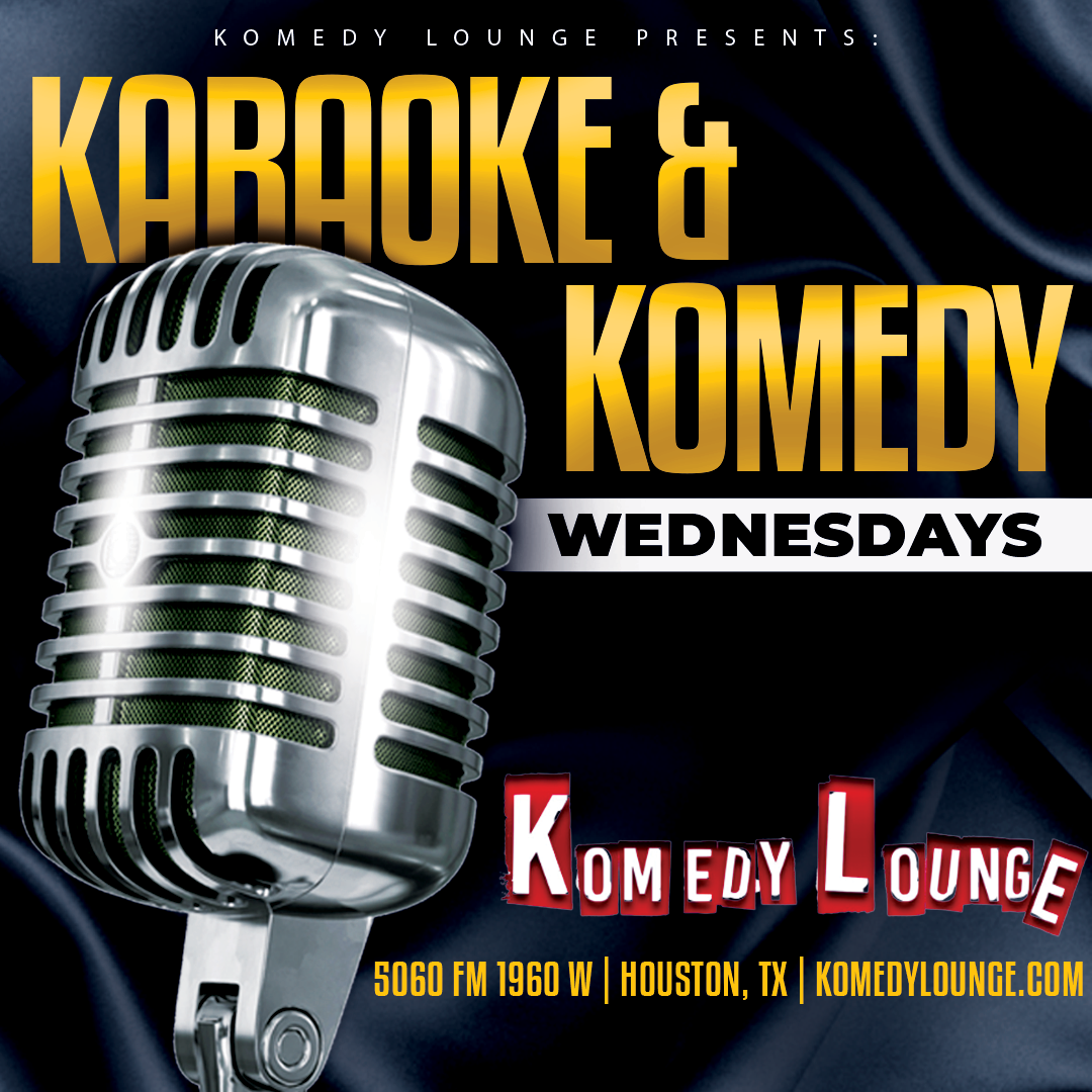 Karaoyke & Komedy Wednesday image