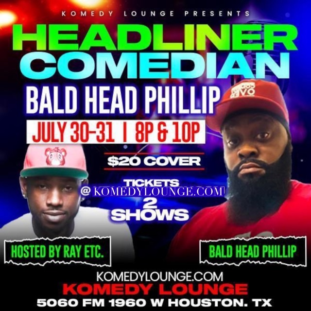 Comedian Bald Head Phillip image